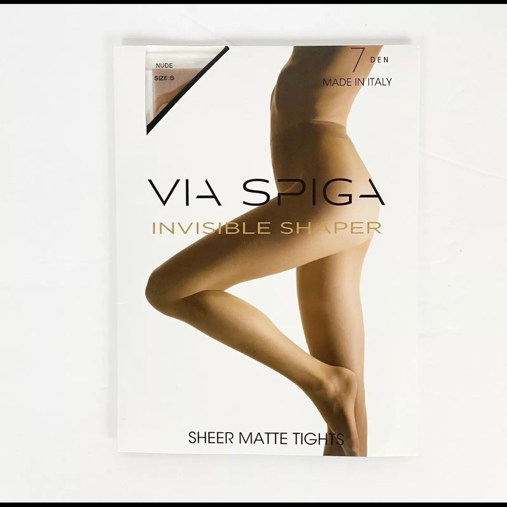 Via Spiga Invisible Shaper Sheer Matte Tight Nude